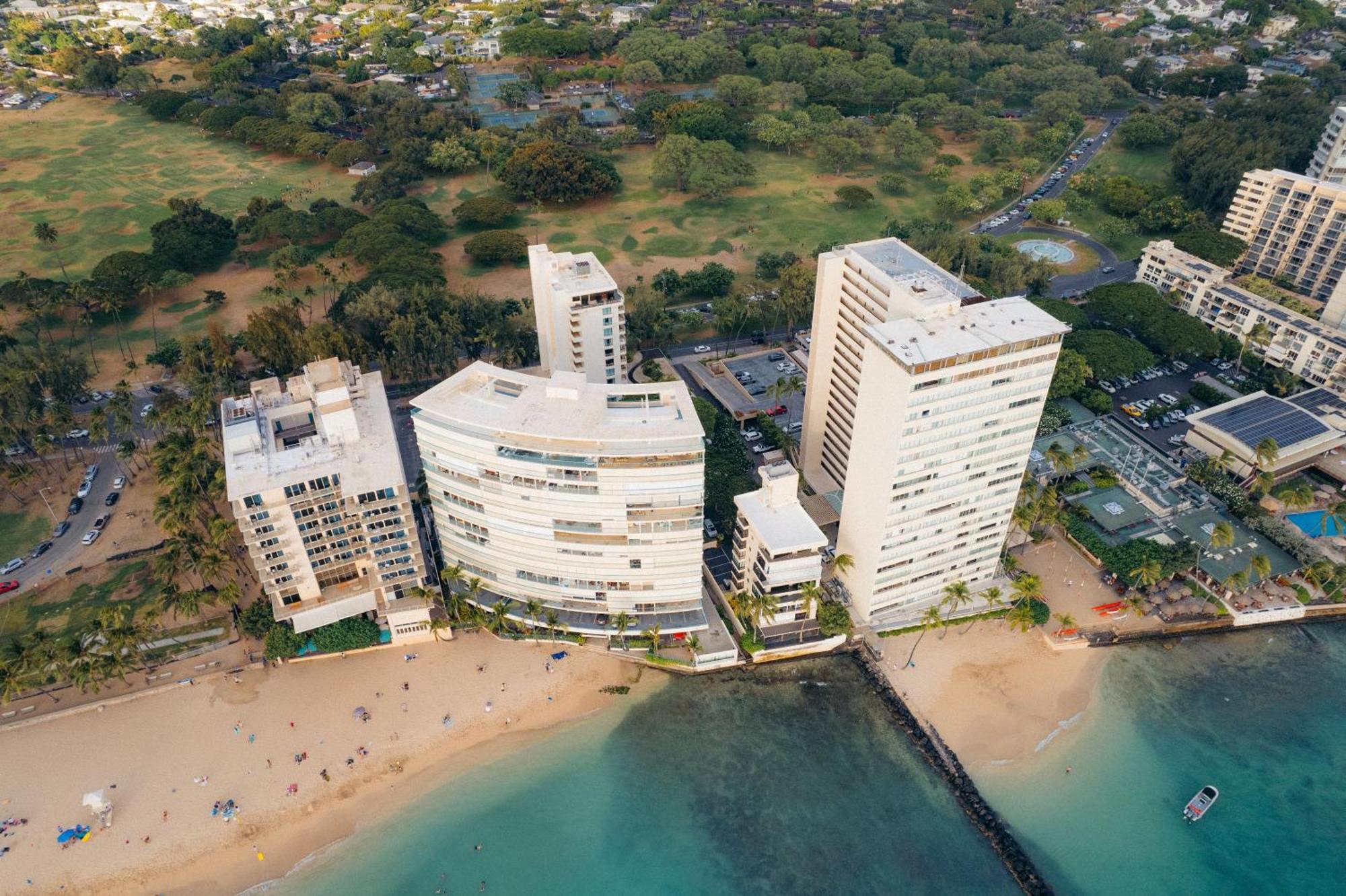 Отель Lotus Honolulu At Diamond Head Экстерьер фото